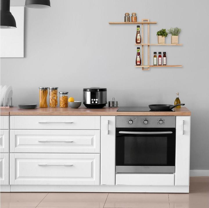 Actual product image Relaxdays Wandregal (80 x 9 x 56 cm)