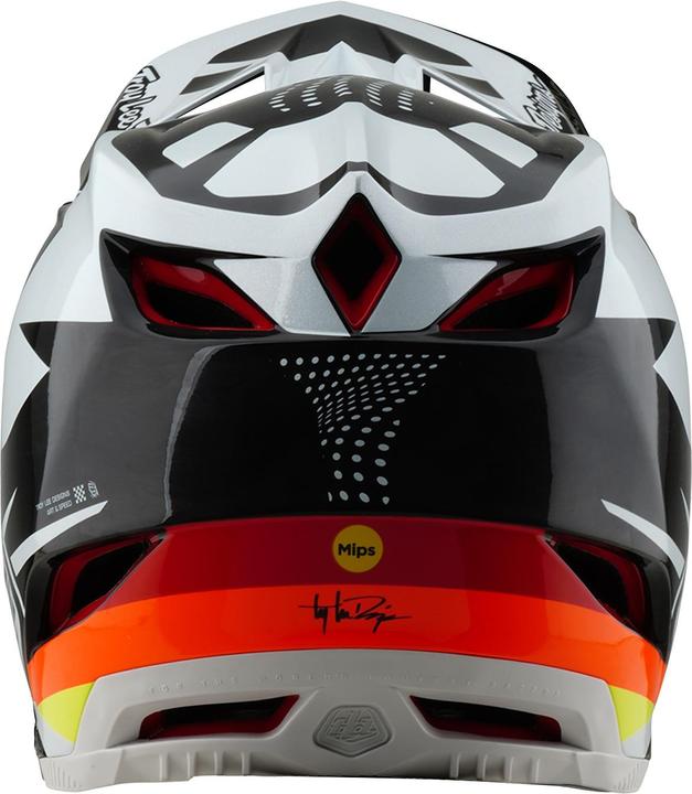 Produktbild Troy Lee Designs D4 Carbon MIPS Helm, Optic, black, L | 58-59cm (58 - 59 cm)
