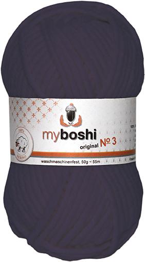 Produktbild Myboshi Wolle Nr. 3 col. 365 pflaume (42 m)