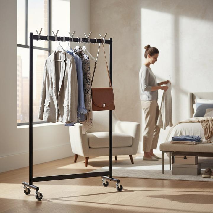 Produktbild HAKU Möbel Rollgarderobe