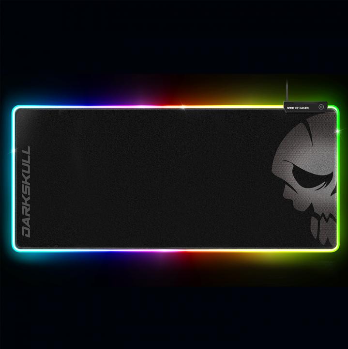 Image du produit Spirit Of Gamer Tapis de souris Darkskull RGB - XXL (XXL)