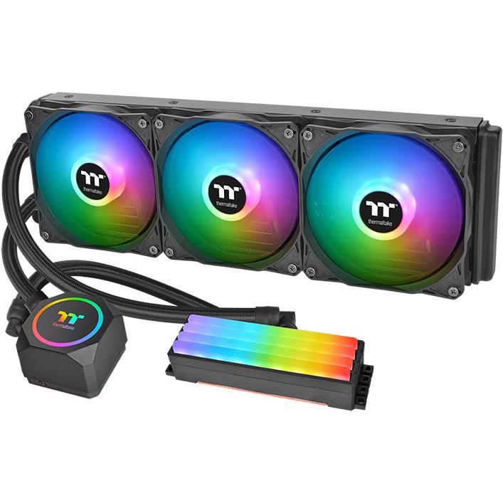 Thermaltake Floe RC 360 Memory & CPU AIO Liquid Cooler, CPU Wasserkühler, Schwarz