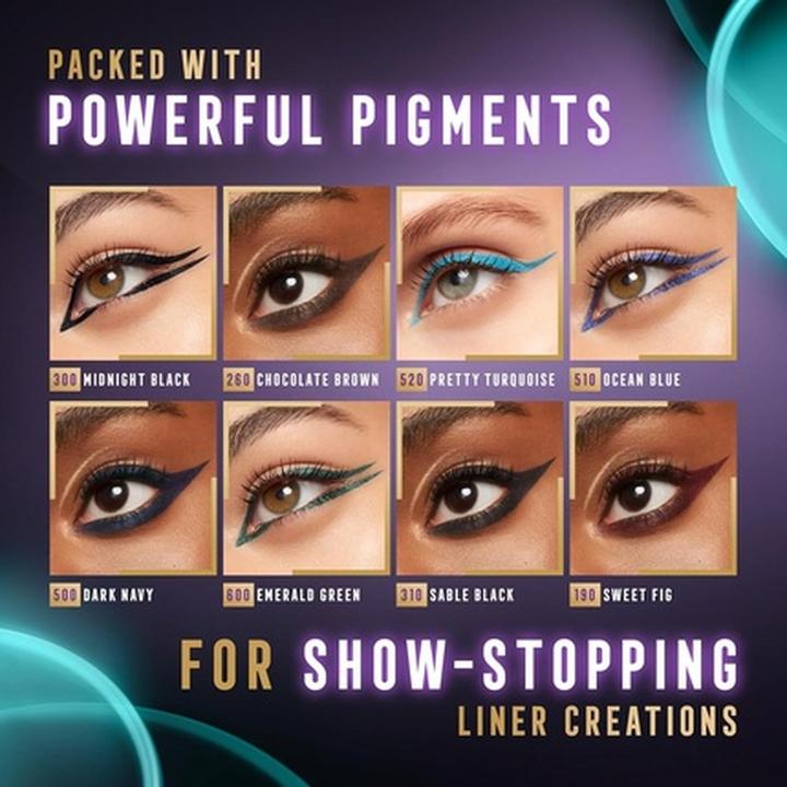 Produktbild Max Factor Masterpiece Wow Liner Wasserdicht 300 Mitternachtsschwarz (300-Midnight Black)