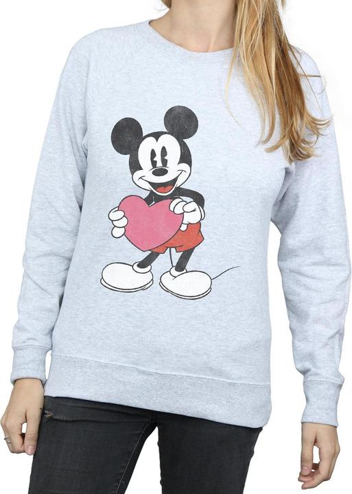 Produktbild Disney Mickey Mouse Valentine Heart Sweatshirt (L)