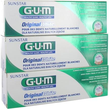 Produktbild GUM Original White Toothpaste 75ml - Pack of 3 (75 ml)