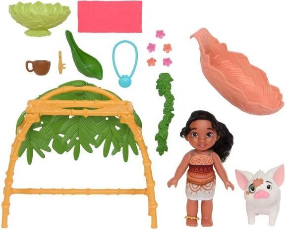 Productafbeelding Mattel Disney Moana 2 Simea&Pua Badespass-Set