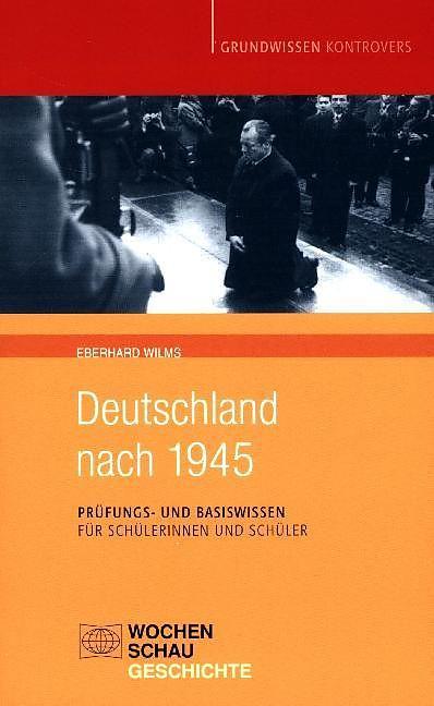 Produktbild Deutschland nach 1945 (Deutsch, Eberhard Wilms, 2009)