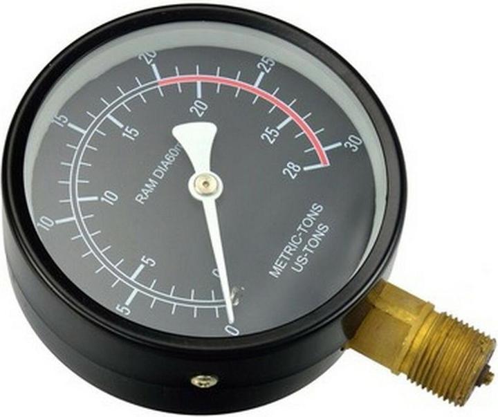 GEKO Manometer für Presse 20T