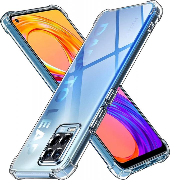 Produktbild Screenguard Realme 8 Hülle Crystal Soft Airbag Bumper (realme 8)