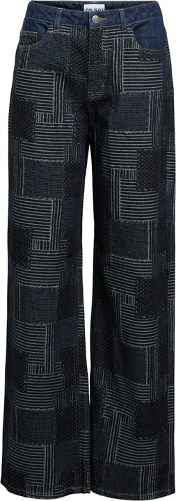 Actual product image Object Patchwork Wide Fit Jeans (M)