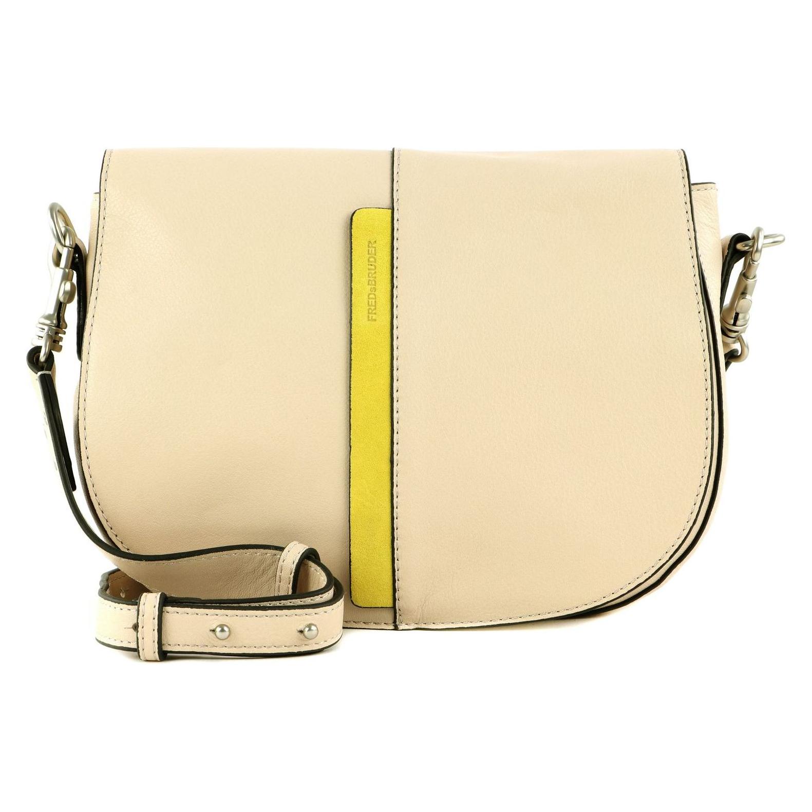 FredsBruder, Damen, Handtasche, Shea Saddle Bag, Beige