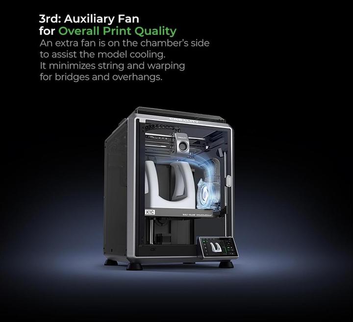 Actual product image Creality K1C 2025 version