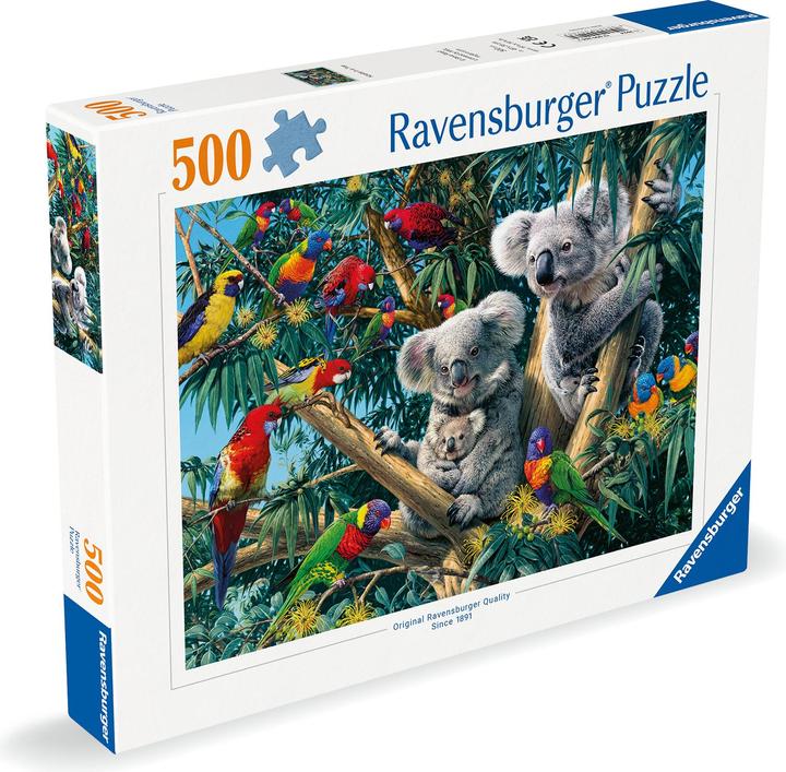 Image du produit Ravensburger Koalas dans l'arbre (500 pièces)