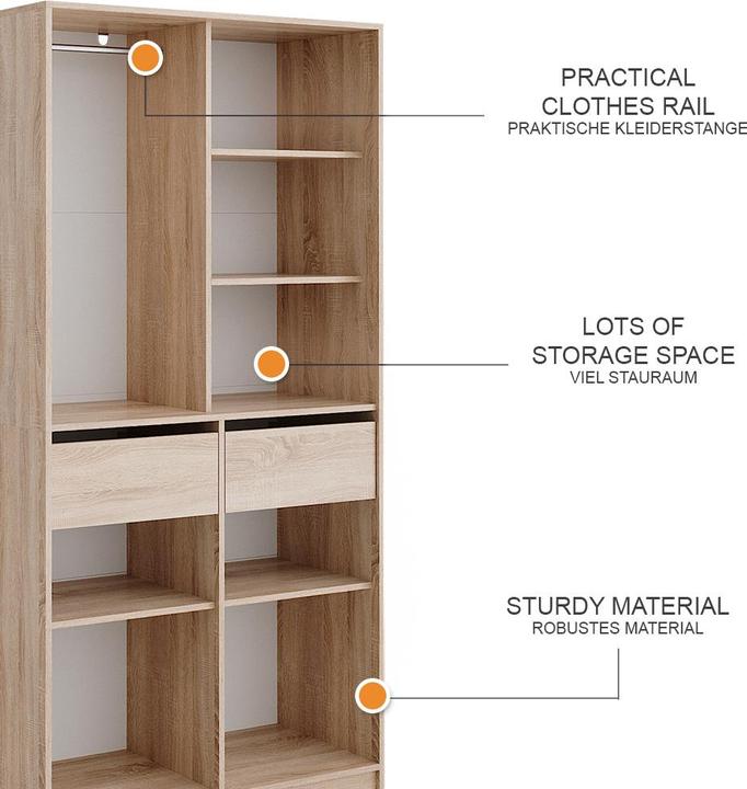Immagine prodotto Vicco Elmo con 2 cassetti (100 cm)