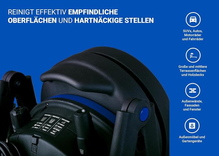 Image du produit Nilfisk Core 150-10 PowerControl EU Nettoyeur haute pression vertical électrique 468 l/h 2000 W bleu (Fonctionnement sur secteur)