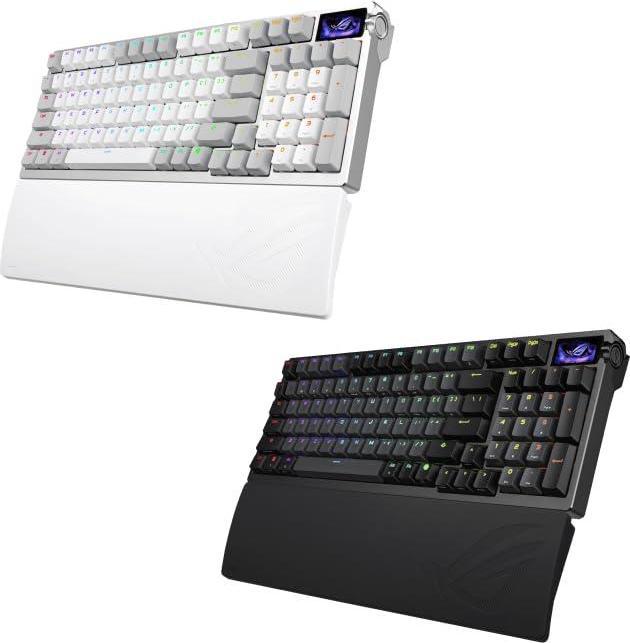Image du produit ASUS ROG Azoth 96 HE (DE, Filaire, Sans fil)