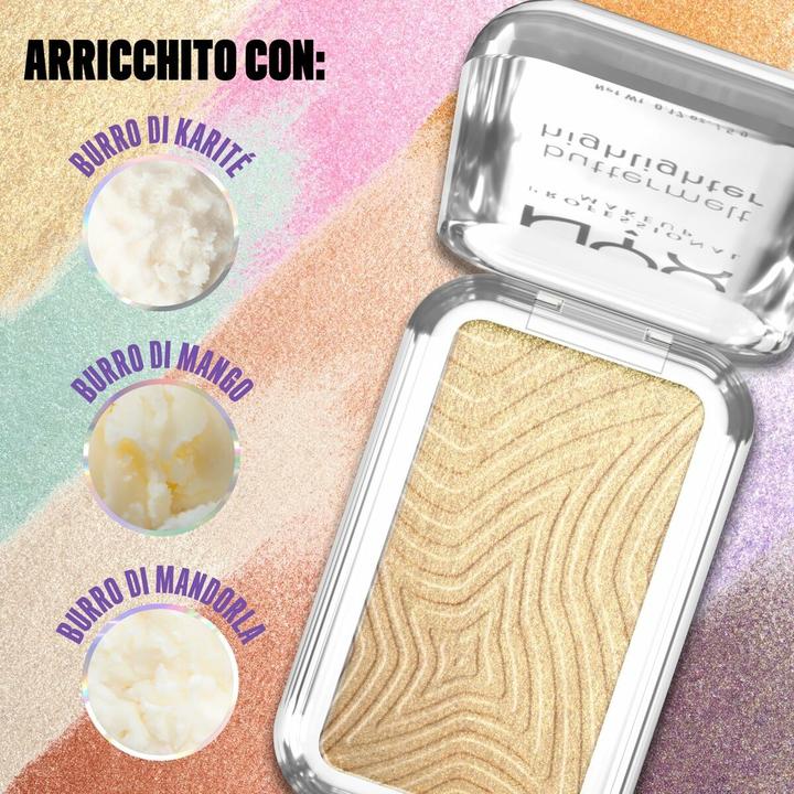 Actual product image NYX Professional Make-Up Nyx Highlight Contour (#EFE2B5, 25, butta than gold, Highlighter)