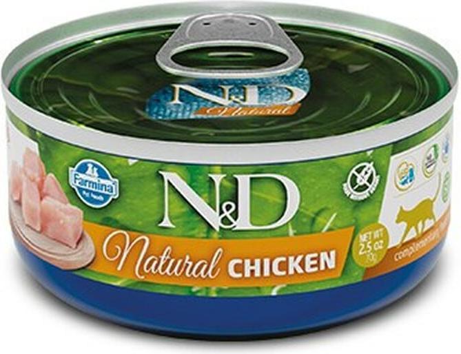 Image du produit Farmina N&D Cat Natural Poulet - Nourriture humide pour chats - 140 g (Adulte, 140 g)