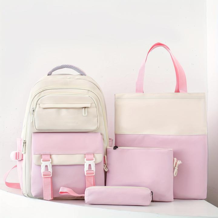 Image du produit Only-Bags.Store Sac à dos tendance, léger, portable, cartable pour étudiants, comprend