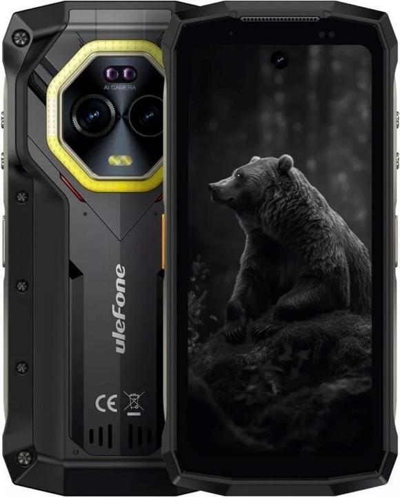 Ulefone Smartphone Armor Mini 20 8GB/256GB (Schwarz) (256 GB, Black, 4.70", Dual SIM, 4G)
