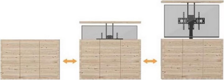 Produktbild myWall 33-2L (Wand, 65", 50 kg)
