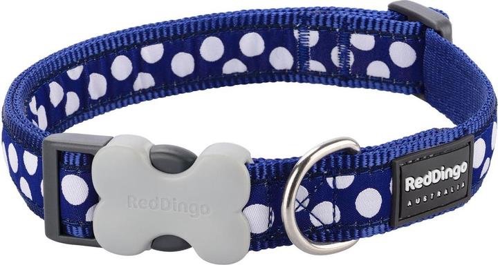 Produktbild Red Dingo Dog Collar Design Dark Blue S (S, Hund, Allgemein)