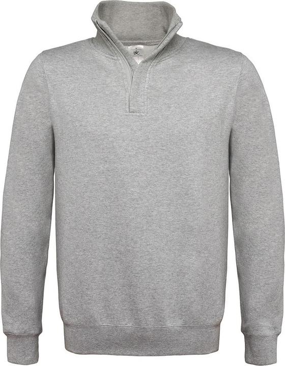 Image du produit B&C Mens ID.004 Cotton Quarter Zip Sweatshirt (M)