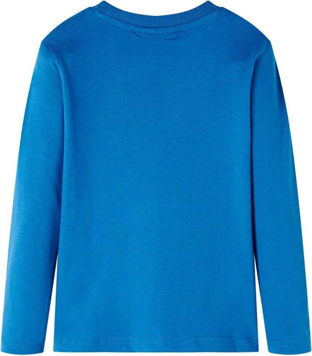 Produktbild vidaXL Kinder-Langarmshirt Petrolblau 104,Material: 100