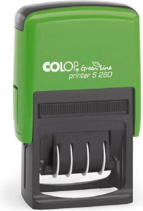 Produktbild Colop Wort- und Datumsstempel Green Line 24 x 45 mm, Schwarz