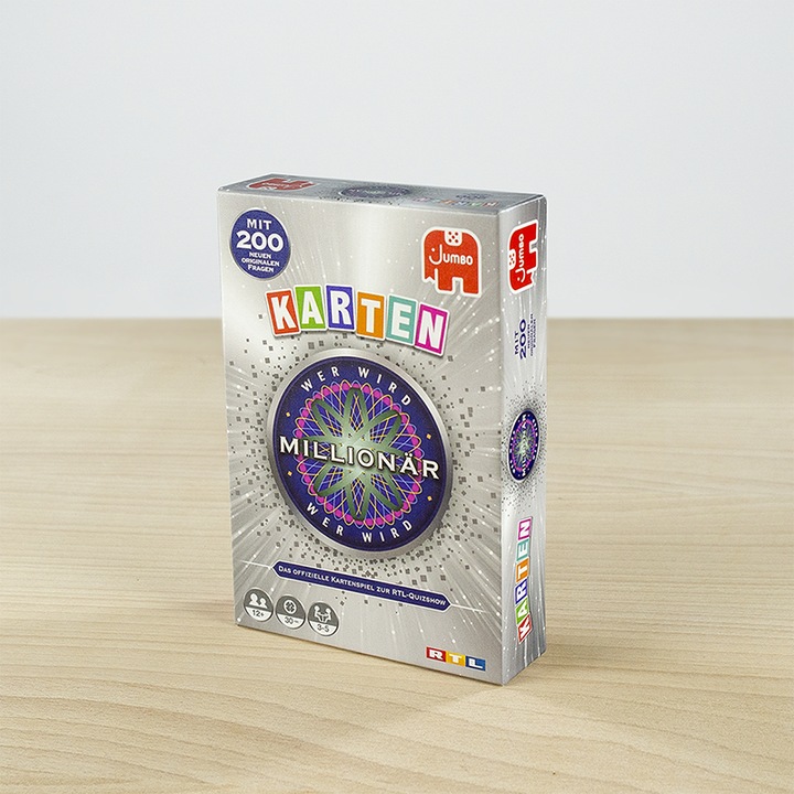 Immagine prodotto Jumbo Chi vuole essere un milionario gioco di carte (Tedesco)