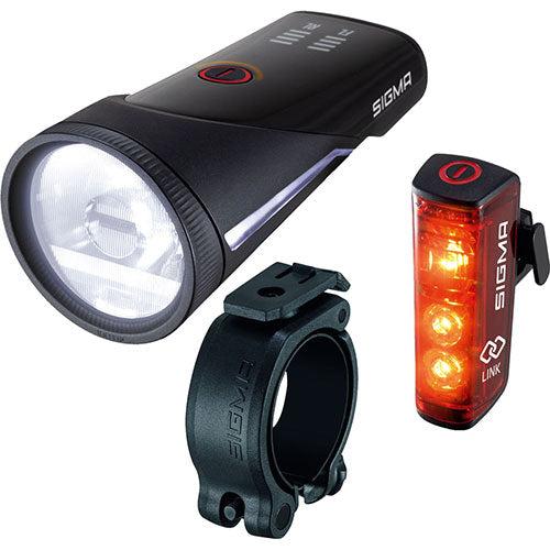 Produktbild Sigma Sport Aura 100 USB & Blaze Link, Akku-Beleuchtungsset