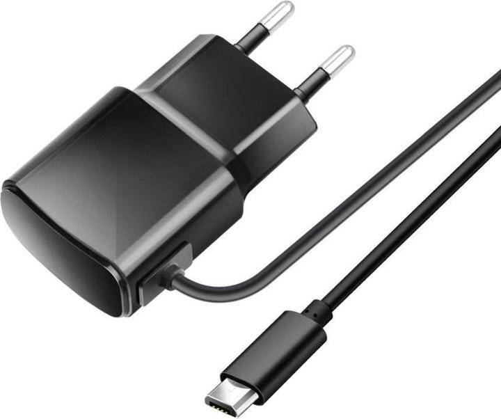Actual product image Cable Blue Star BLUE STAR travel charger 2A 10W with cable Micro USB TFK-TC-1100B black (10 W)