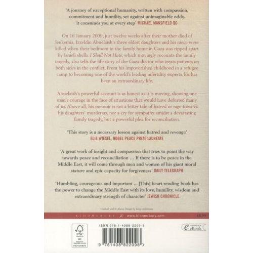 Thumbnail - I Shall Not Hate (A Gaza Doctor's Journey on the Road to Peace and Human Dignity), Fachbücher von Abuelaish Izzeldin