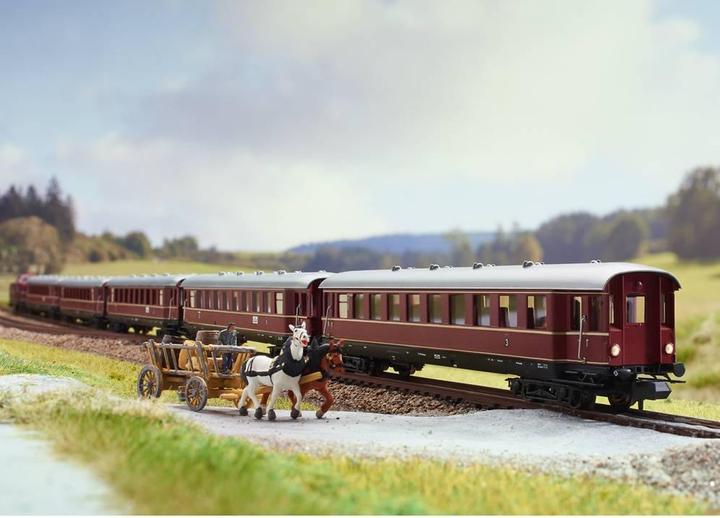 Produktbild MiniTrix T15405 Personenwagen 3er-Set / Die roten Bamberger/ Teil 1 der DB Teil 1 (Spur N)