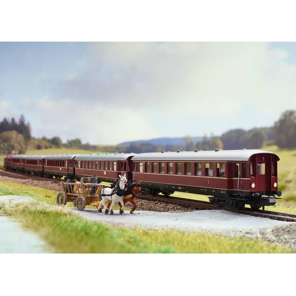 Thumbnail - MiniTrix T15405 Personenwagen 3er-Set / Die roten Bamberger/ Teil 1 der DB Teil 1 (Spur N)