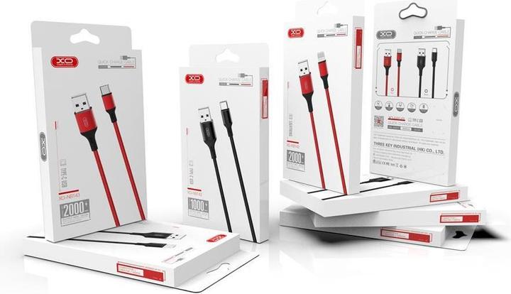 Produktbild xO Cable USB to Micro USB NB143, 1m (black) (1 m, USB 2.0, 12 W)