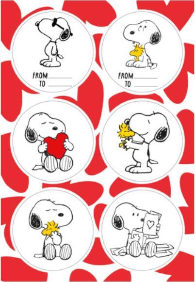 Braun Sticker 115 x 170 mm (6 Sticker)