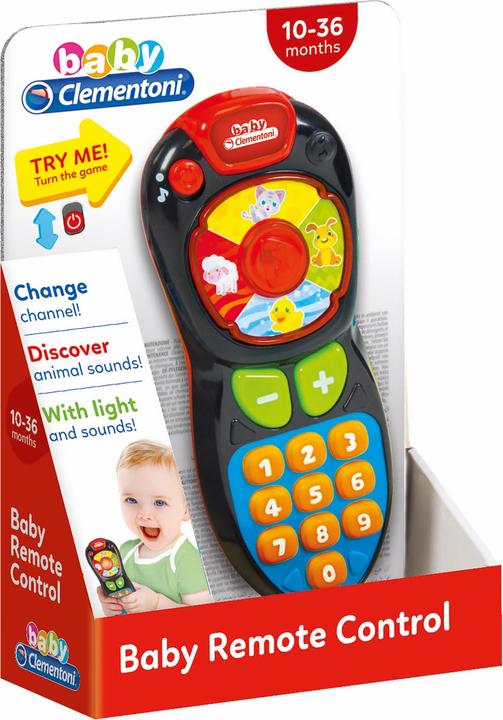 Produktbild Clementoni Baby Fernbedienung (Englisch, 0.80 - 3 Jahre)