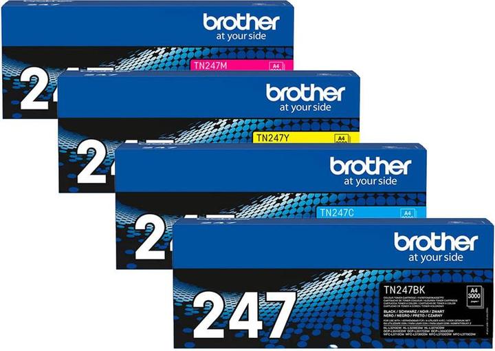 Actual product image Brother Set TN247/TN-247 (M, C, Y, FC)