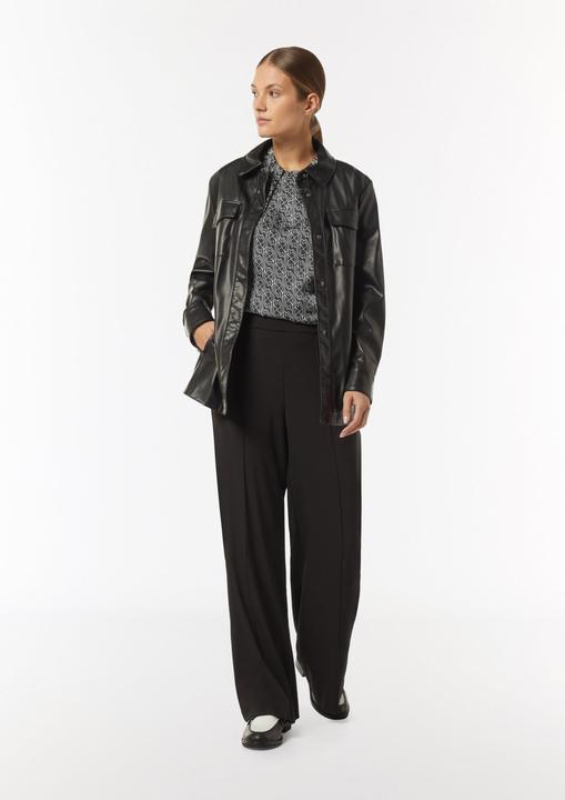 Immagine prodotto Comma Bluse Satinbluse mit Raffung und Kappärmeln (34)