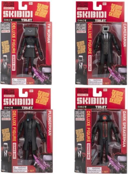 Skibidi Toilet Skibidi - 15 cm Deluxe Figure - (1380)