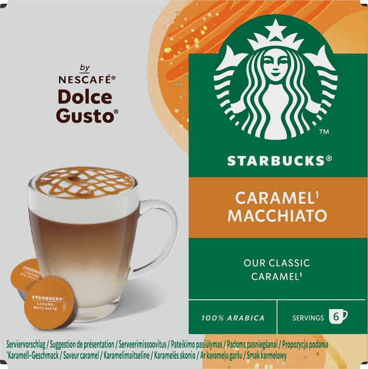 Starbucks Caramel Macchiato by Nescafé Dolce Gusto (6 x Port.)