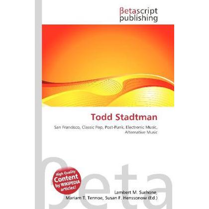 Thumbnail - Todd Stadtman, Fachbücher von Lambert M. Surhone, Mariam T. Tennoe, Susan F. Henssonow