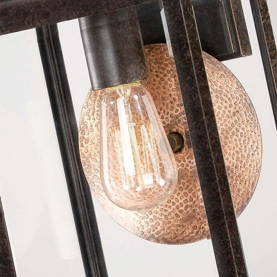 Produktbild Elstead Lighting Byron Aussen-Wandleuchte E27 37cm Kaiserliche Bronze IP44 (E27, IP44)