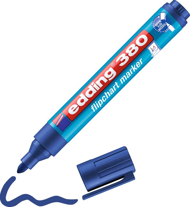 Productafbeelding Edding Flipchart Marker 380 (Blauw, 3 mm, 1 x)
