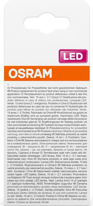 Actual product image Osram LED Monochrome (E27, 45 lm, 1 x)