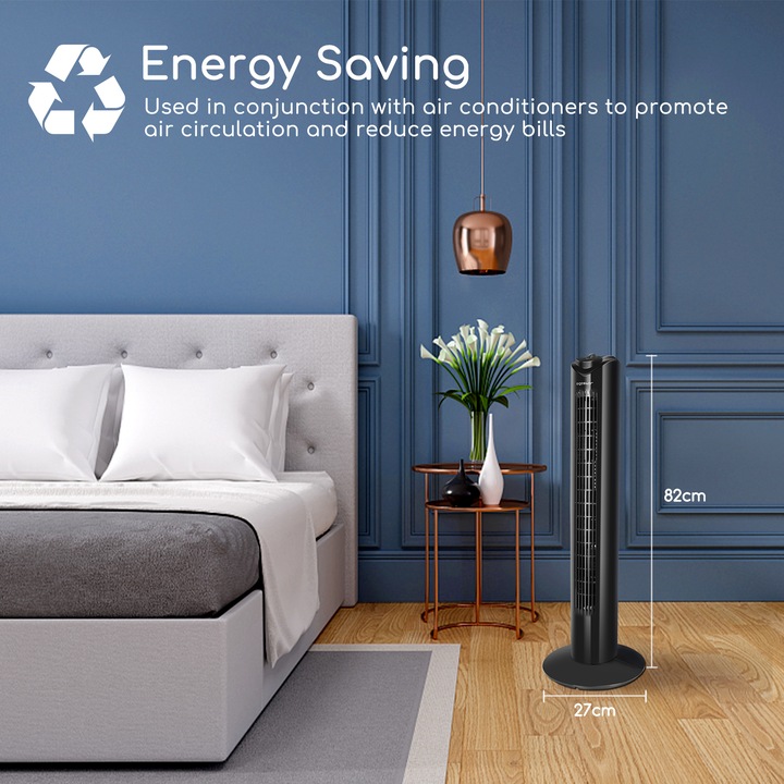 Image du produit Aigostar Ventilateur de tour, 82cm