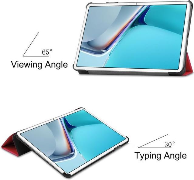 Actual product image MU Classic Triple foldable leather cover (Huawei MatePad 11 (2021))