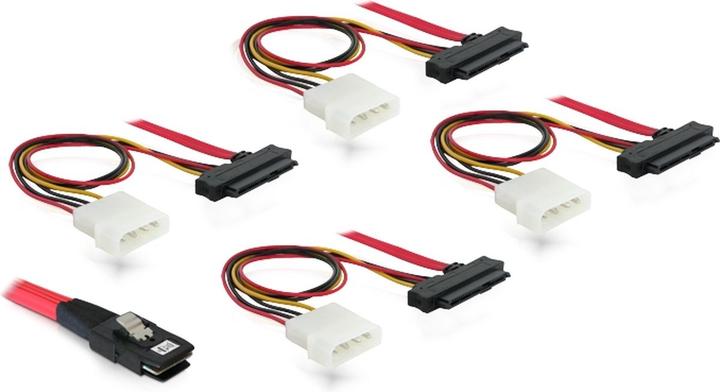 Produktbild Delock SAS Kabel (50 cm, SAS 2.0)