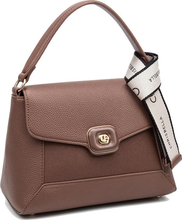 Produktbild Chrisbella Handtasche Damen - Modell Seraphina Chic - Veganes Pu-Leder - 25.0 X 13.0 X 18.0 Cm